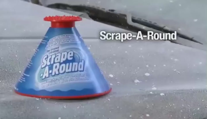 Scrape-a-round magical ice scraper